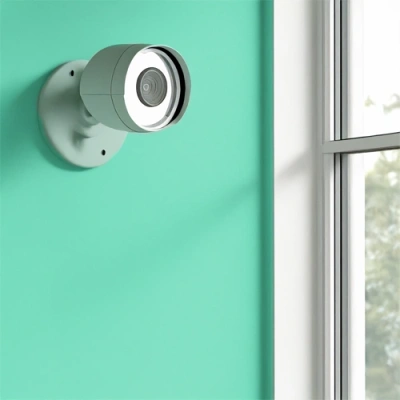 Virginia Beach vivint camera facing a window